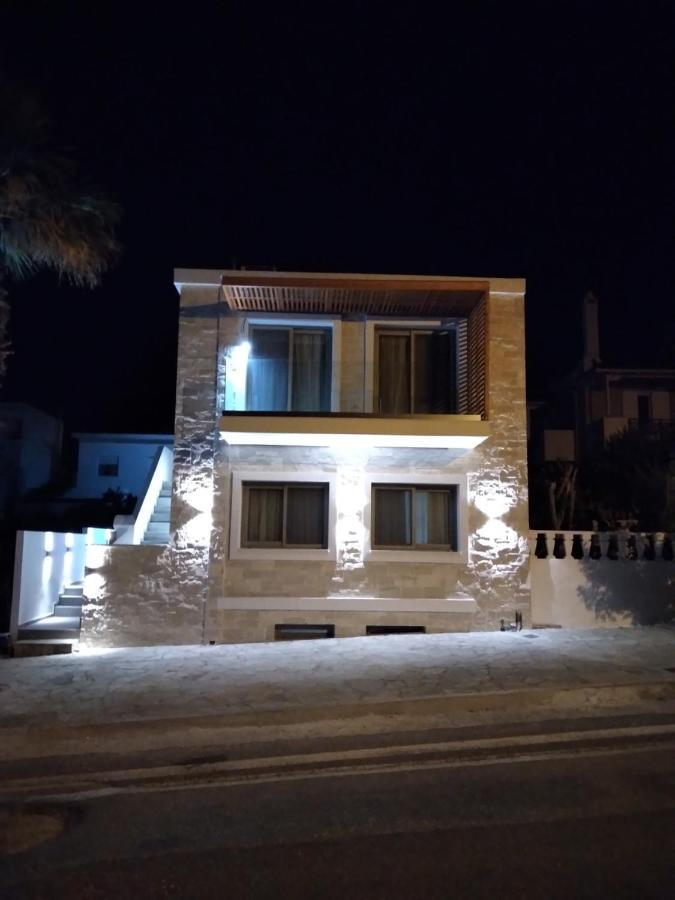 Thronos Aqua Residence A Sea View Luxury Villa Pachia Ammos Extérieur photo